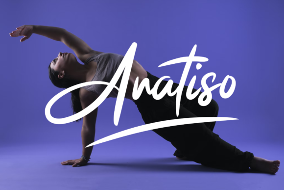 Anatiso: A Script Font for Digital Design
