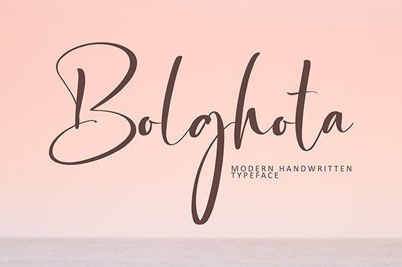 Bolghota: A Script Font for Real Projects