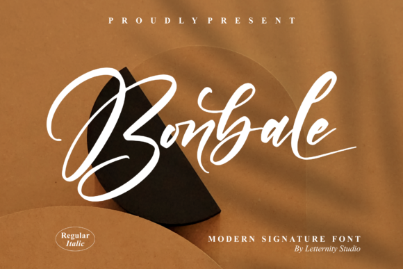 Bonbale: A Script Font for Web Design