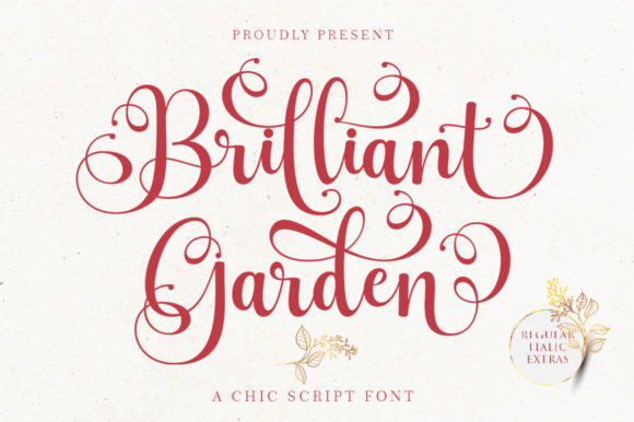 Brilliant Garden Font for Business