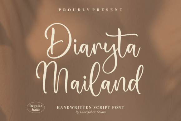 Diaryta Mailand: A Script Font for Polished Branding