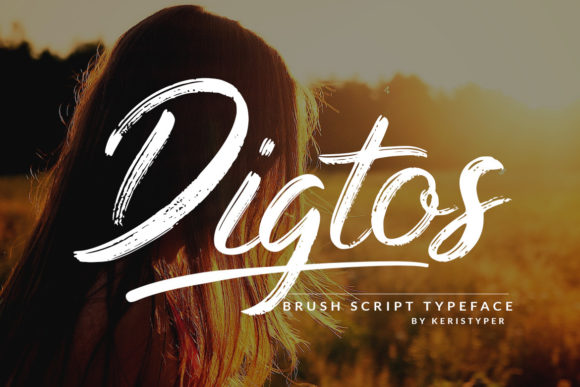 Digtos: A Script Font for Digital Design