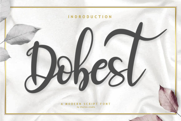 Dobest: A Timeless Handwritten Font