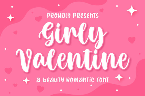 Girly Valentine Font for Business