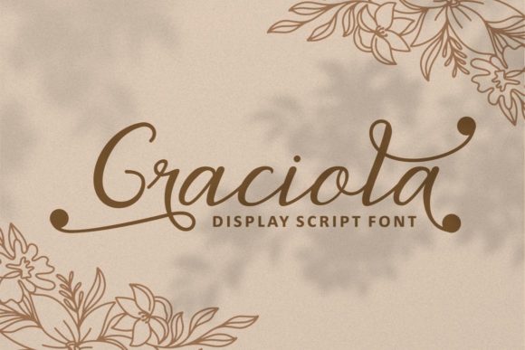 Graciola: A Stylish Script Font for Web Design