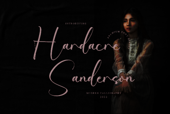 Hardacre Sanderson: A Script Font for Elegant Design