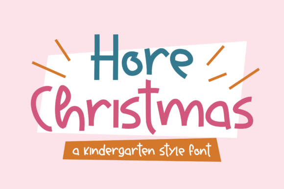 Hore Christmas Font Review