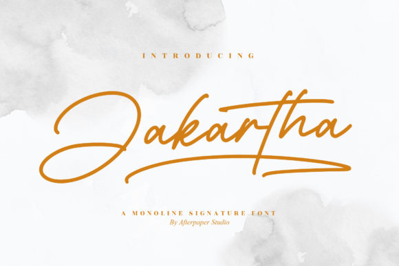 Jakartha: A Luxurious Script Font