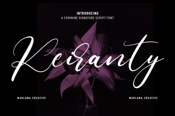 Keiranty: A Script Font for Real Design Work