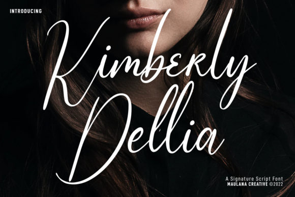 Kimberly Dellia Font for Elegant Design