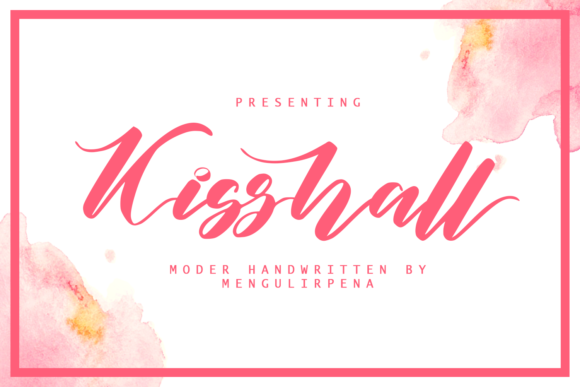 Kisshall: Trendy Script Font for Creative Projects