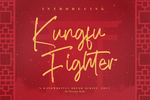 Kungfu Fighter: A Stylish Script Font