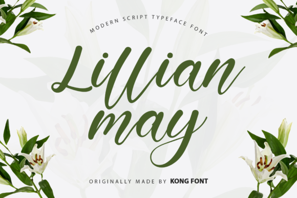 Lillian May Font for Business