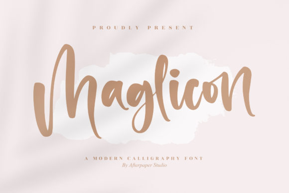 Maglicon: A Script Font for Creative Web Design