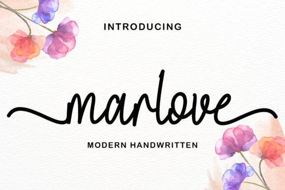 Marlove: A Script Font for Web Design