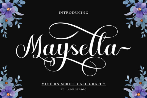 Maysella: A Stylish Script Font for Crafters