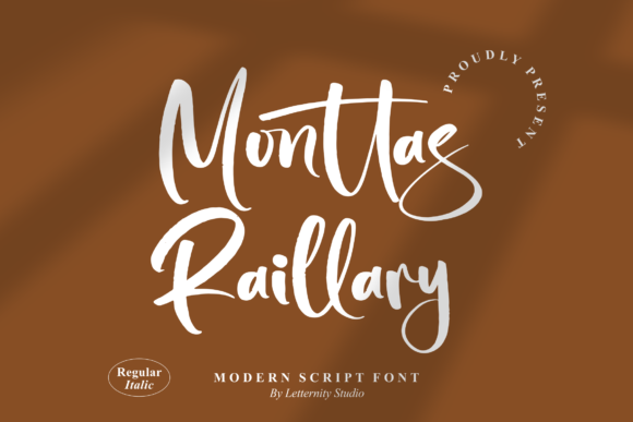 Monttas Raillary: A Script Font for Creative Campaigns