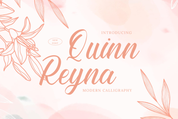 Quinn Reyna: A Script Font for Creative Expression