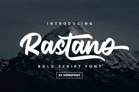 Rastano: A Playful Script Font for Marketers
