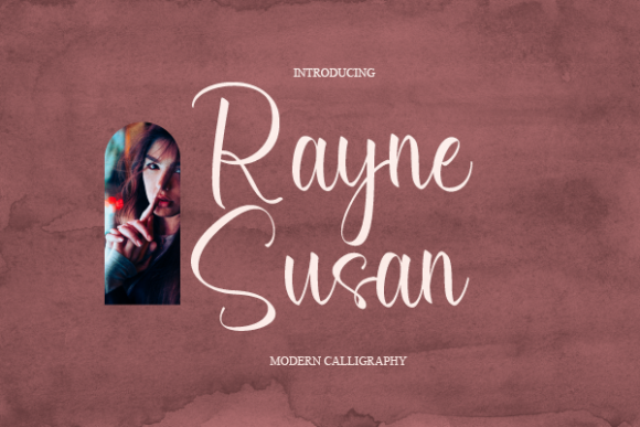 Rayne Susan: A Script Font for Creative Campaigns