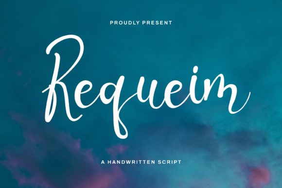 Requeim: A Stylish Script Font