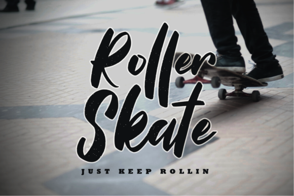 Roller Skate Font for Business