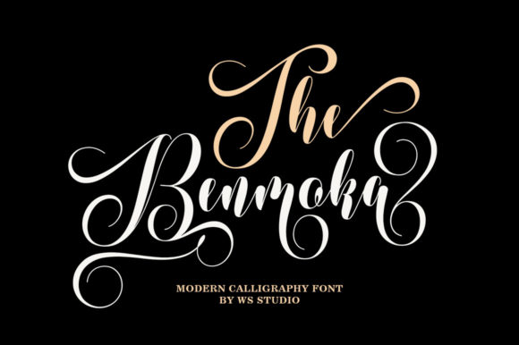 The Benmoka: A Flowing Script for Web Design
