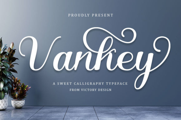 Vankey: A Script Font for Web Design