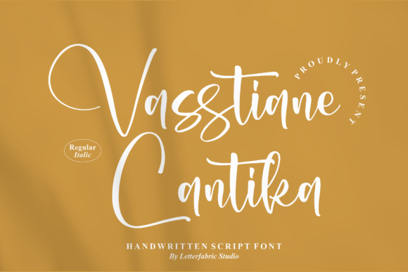 Vasstiane Cantika: A Stylish Script Font for Web Design