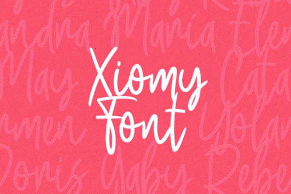 Xiomy: A Script Font for Business Branding